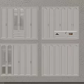 Modern Minimalist Wardrobe Design With Glass Door Drawer Metal Handle And Storage