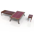 Classic Wooden Furniture Set Including Coffee Table And Side Tables for Living Room Decor