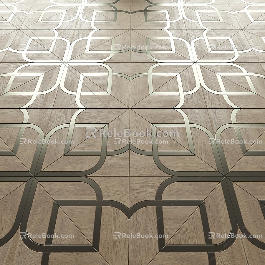 Parquet floor 3d model