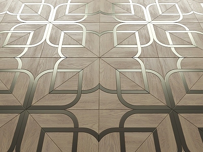 Parquet floor 3d model