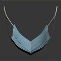 Blue Three Layer Disposable Lightweight Face Mask For Daily Protection And Comfortable Wear