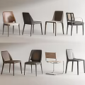 Modern Dining Chairs In Multiple Colors With Comfortable Upholstery And Slim Leg Design