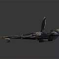 Modern Fighter Sci-fi Fighter 3d model