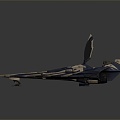 Modern Fighter Fighter Fighter Sci-fi Fighter 3d model