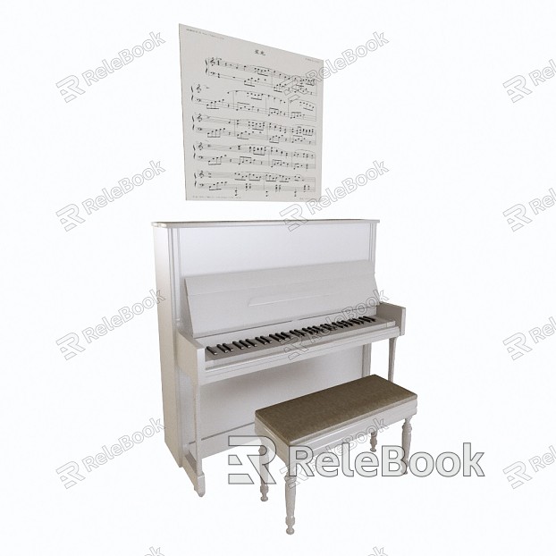 Modern Piano Hanging Piano model