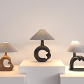 Art Table Lamp 3d model