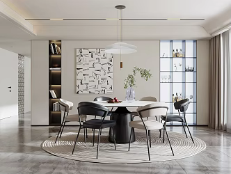 Modern Restaurant 3d model