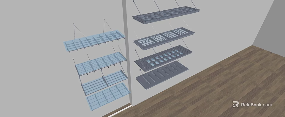 Outdoor Sunshade Awnings in Various Styles for Home and Commercial Use 3d model 