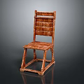 Wooden Leisure Chair With Simple Design And Sturdy Structure For Home Use