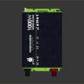 Green and Blue 12V to 110V Power Inverter for Computer Power Supply Device