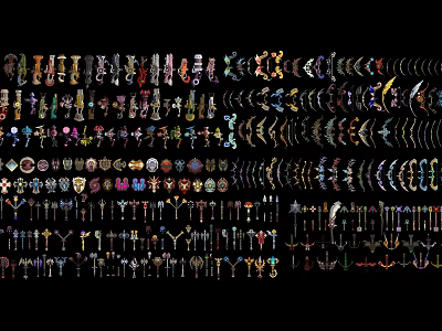 Modern weapons 3d model