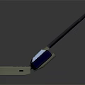 Professional Handheld Commercial Equipment with Long Antenna Small Display Screen and Keypad