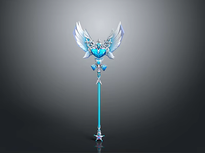 Scepter Ancient Scepter Cane Ancient Scepter Magic Scepter Metal Scepter Classical Scepter Magic Scepter 3d model