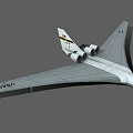 USAF Military Aircraft Featuring Large Wings Four Engines And Tail Emblem