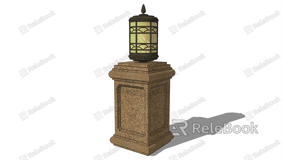 Modern lawn lamp landscape lamp low lamp lantern floor lamp garden lamp model