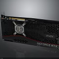 EVGA GeForce RTX High Performance Graphics Card With Black Mesh Cooling And Red Accent