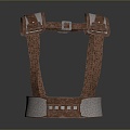 Strap Strap Strap Braided Strap Life Supplies 3d model