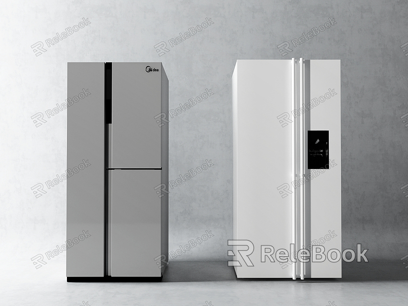 Modern refrigerator double door refrigerator model