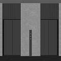 Elevator Hall Elevator Door Elevator Button Lobby Elevator Hotel Elevator 3d model