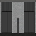 Elevator Hall Elevator Door Elevator Elevator Button Lobby Elevator Hotel Elevator 3d model