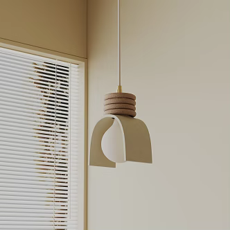 Modern chandelier 3d model
