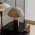 Table lamp combination table lamp bedside table 3d model