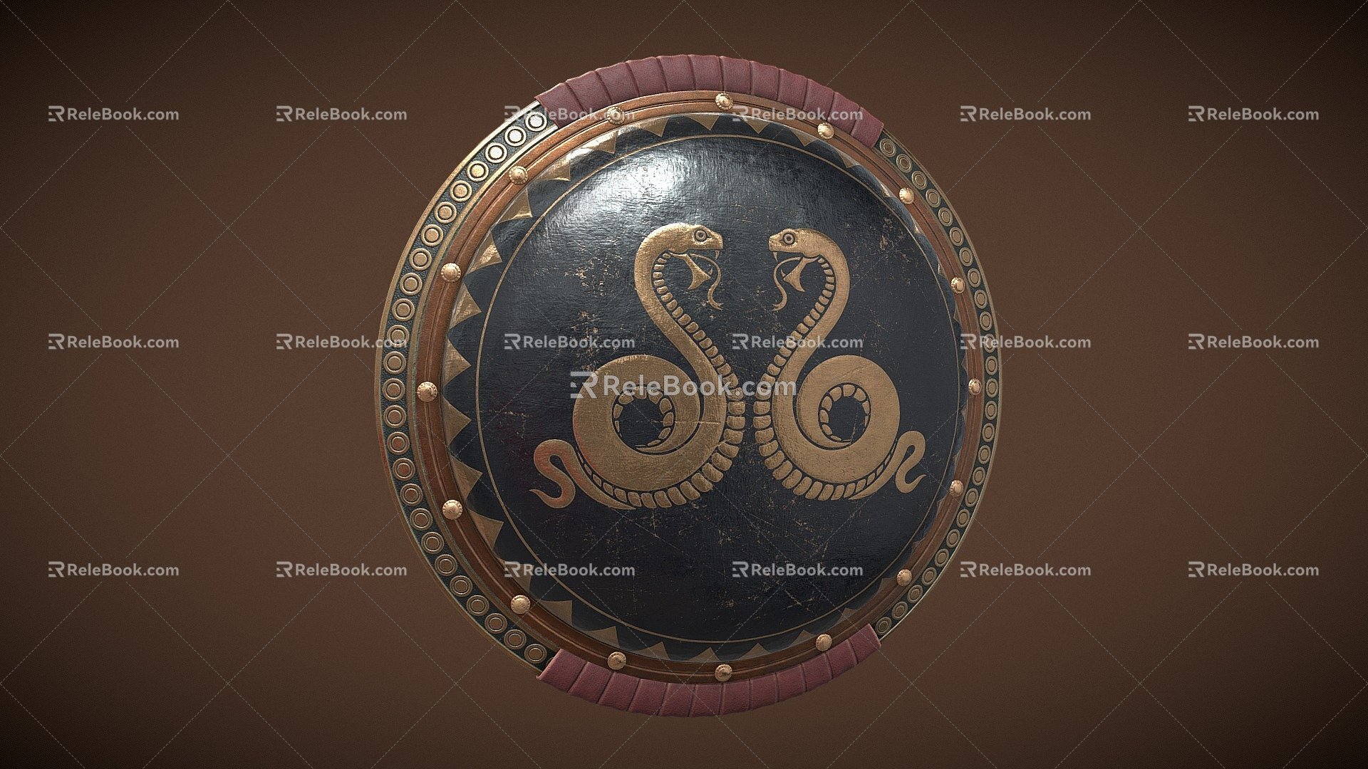 Snake Shield 3d model