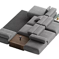 Modern Multiplayer Sofa 3d model