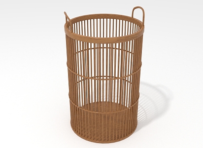 Modern Storage Basket Clothes Basket 3d model