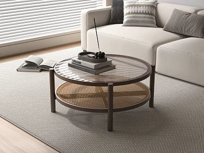 Modern coffee table 3d model