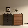 Modern Wood Grain Cabinet Ins Style Minimized Style Cabinet Entire Cabinet Sideboard Cabinet Balcony Cabinet Storage Cabinet Home Entrance Cabinet 3d model