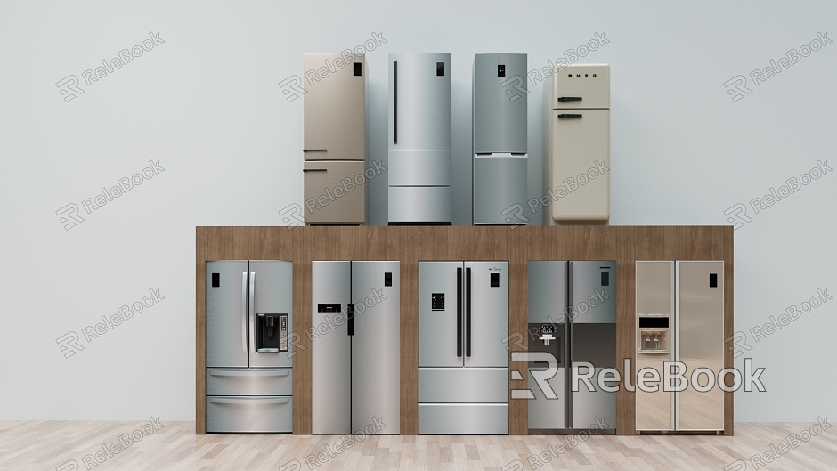 Modern refrigerator model