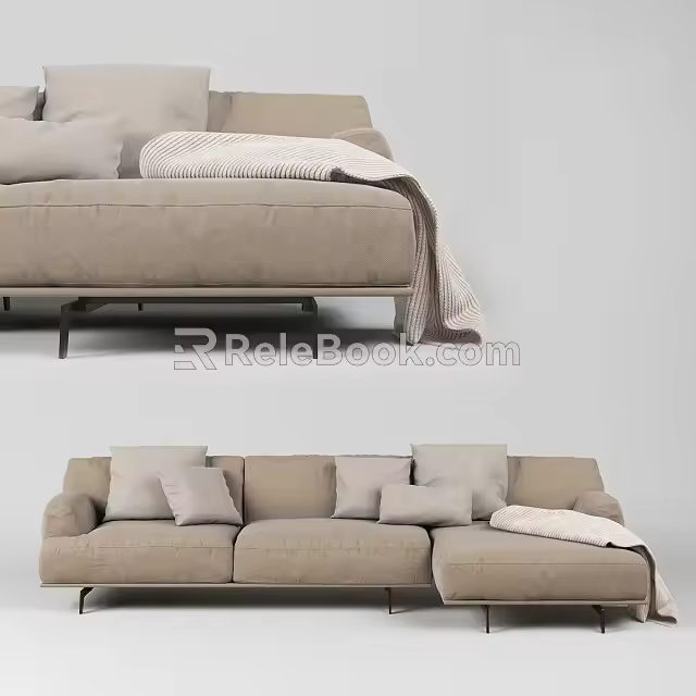 Multiplayer Sofa 3d model