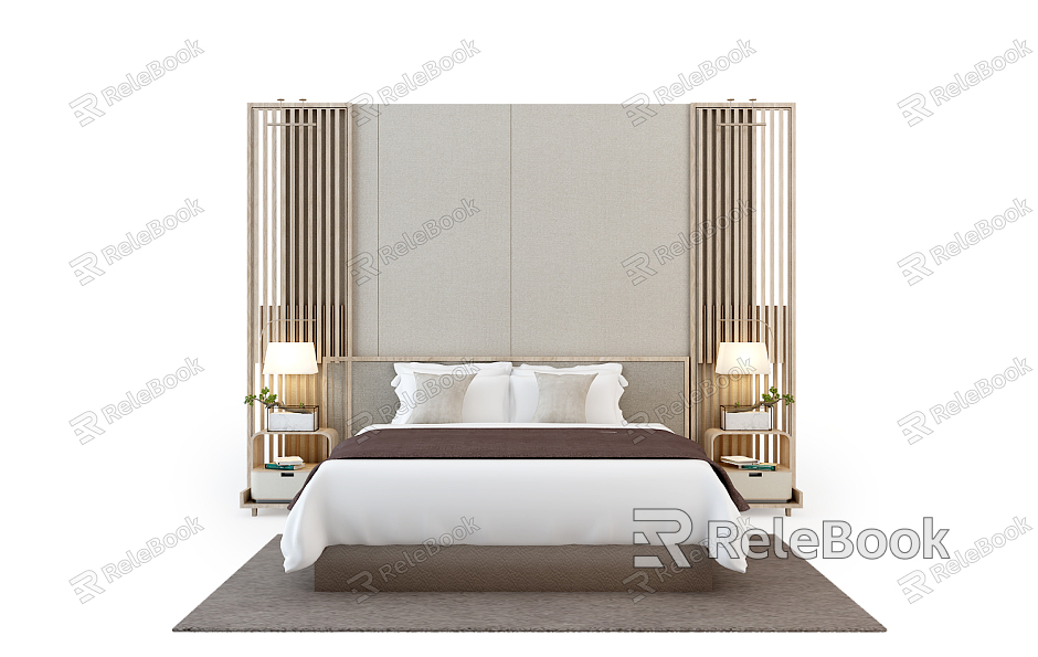 Background double bed model