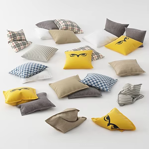 Modern pillow 3d model