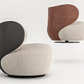 Modern single sofa 3d model