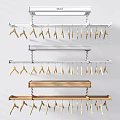 Modern drying rack 3d model