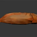Delicious Baked Crescent Shaped Golden Brown Stuffed Pastry With Flaky Texture