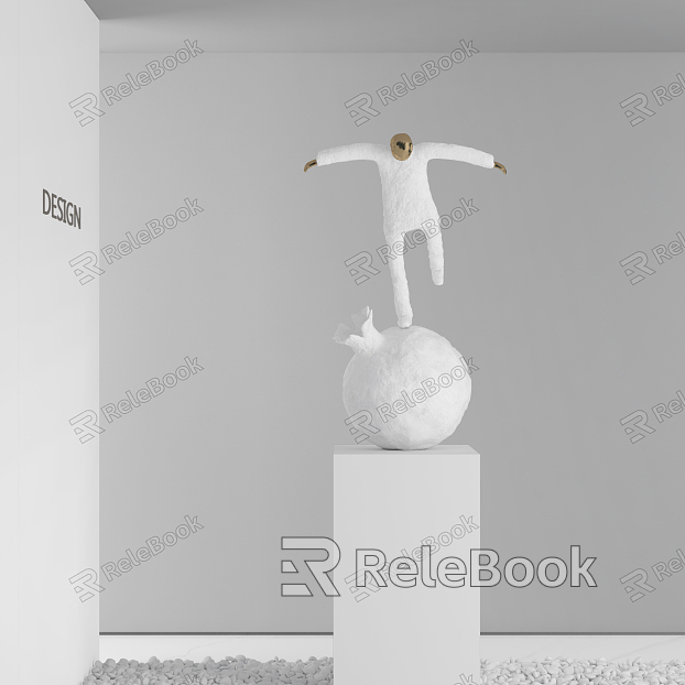 Modern Sculpture Sculpture Ornaments Character Sculpture model