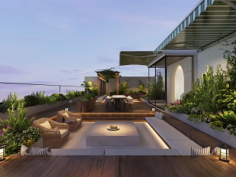 Garden 3d model