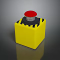 Electronic button key bomb key 3d model