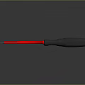 Screwdriver flat screwdriver Phillips screwdriver tool hardware tool processing tool 3d model