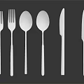 Stainless Steel 6 Piece Cutlery Set Including Forks Spoons And Knives