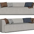 Modern Multiplayer Sofa 3d model