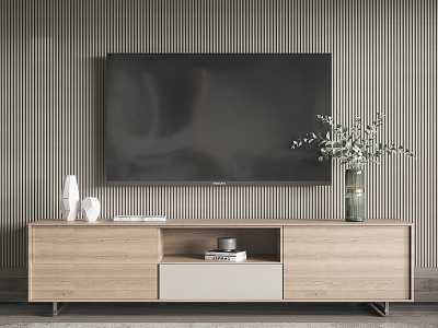 Nordic TV cabinet model