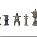Outdoor Lanterns in Traditional Styles with Various Designs and Colors for Garden Decor