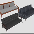 Multi Person Sofa Designs With Wooden Frames And Fabric Upholstery For Living Spaces