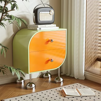 Bedside table 3d model