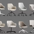 Modern Leisure Chair Design With Various Fabric Styles And Swivel Metal Bases