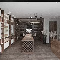 Luxury Wooden Liquor Store Interior With Full Wine Collection Display And Comfortable Tasting Area